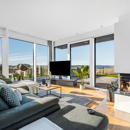 Villa King Erste Lage, Dachterrasse, Meerblick, Carport, Kamin, Sauna, Terrasse, Aussenrolllaeden Олпениц Екстериор снимка