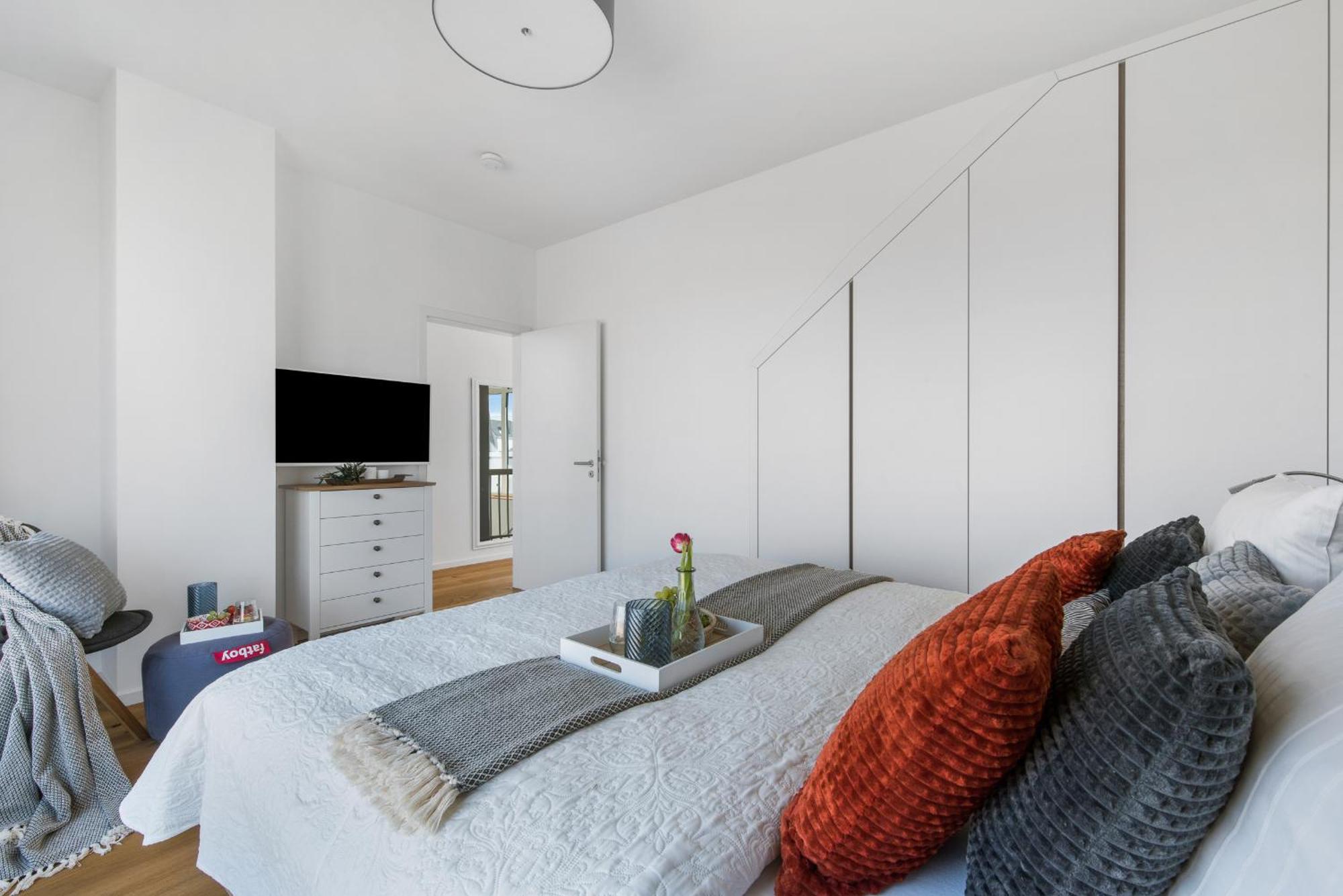 Villa King Erste Lage, Dachterrasse, Meerblick, Carport, Kamin, Sauna, Terrasse, Aussenrolllaeden Олпениц Екстериор снимка
