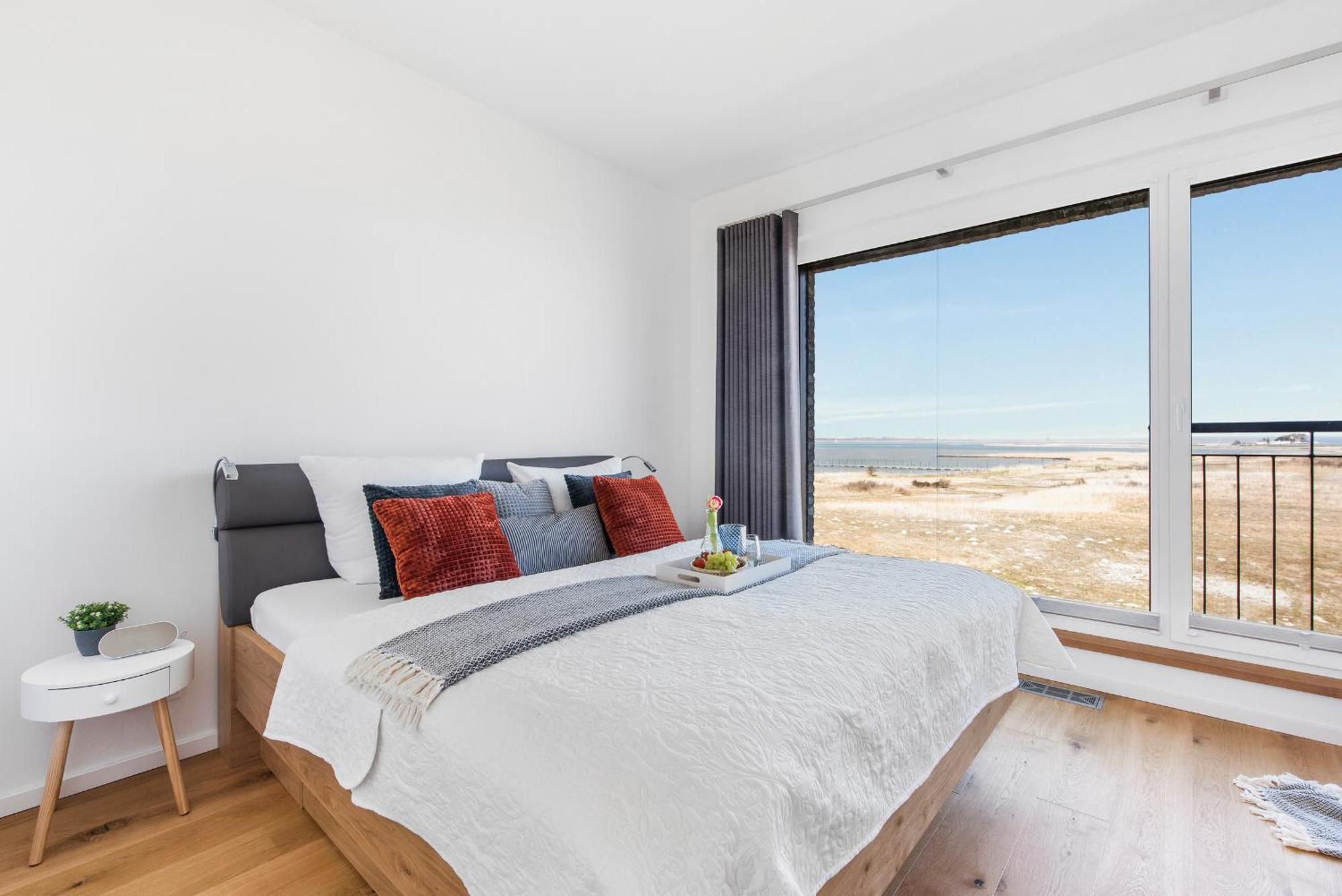 Villa King Erste Lage, Dachterrasse, Meerblick, Carport, Kamin, Sauna, Terrasse, Aussenrolllaeden Олпениц Екстериор снимка