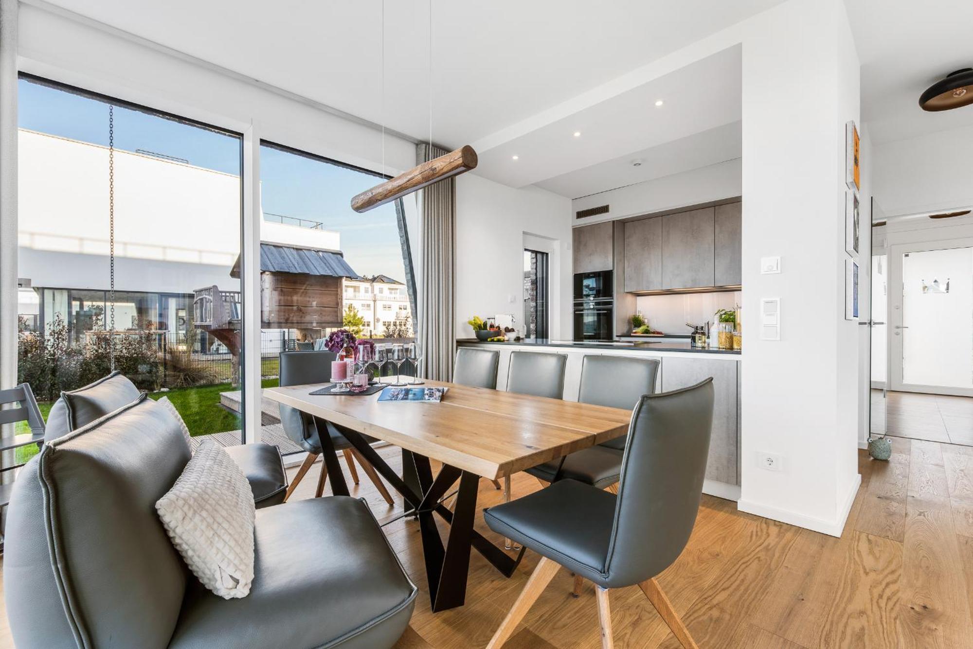Villa King Erste Lage, Dachterrasse, Meerblick, Carport, Kamin, Sauna, Terrasse, Aussenrolllaeden Олпениц Екстериор снимка